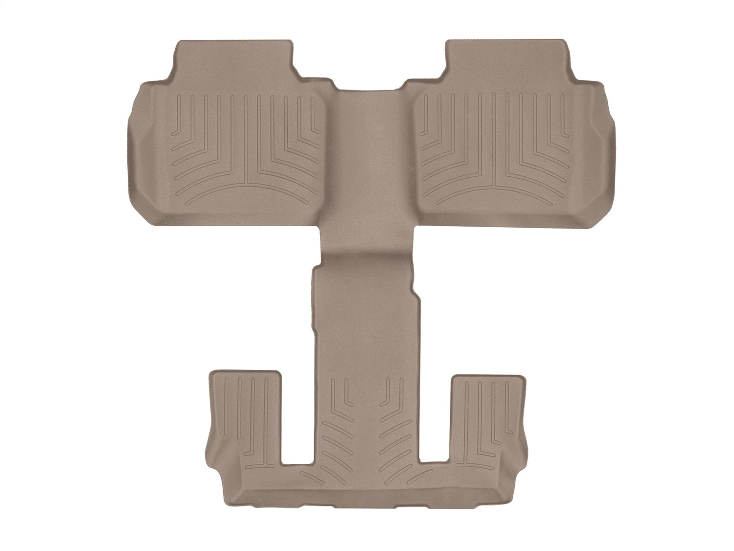 Weathertech 4510803 FloorLiner™ DigitalFit®; Tan; Rear and Third Row; 1 Piece; Weathertech 4510803