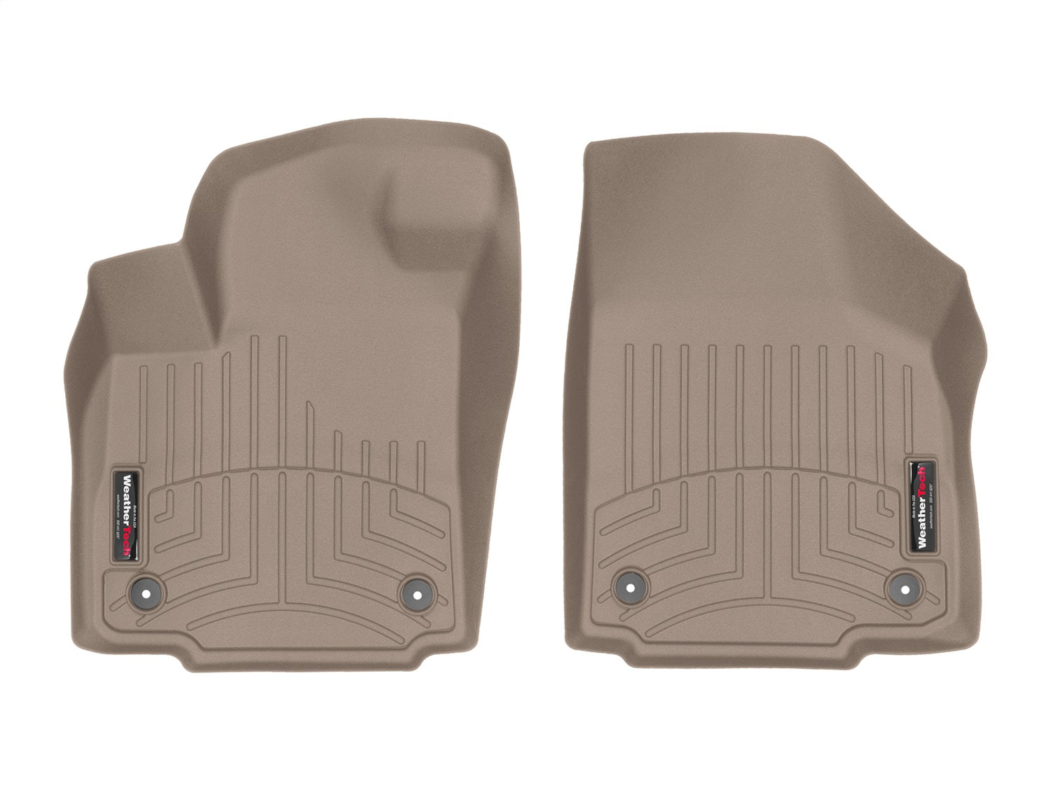 Weathertech 4516861 FloorLiner™ DigitalFit®; Tan; Front; Weathertech 4516861