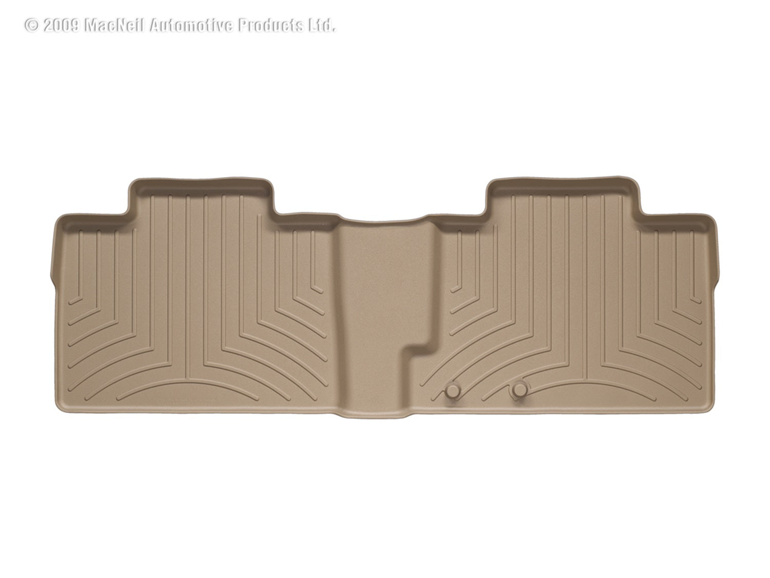 Weathertech 451102 FloorLiner™ DigitalFit®; Tan; Rear; Weathertech 451102