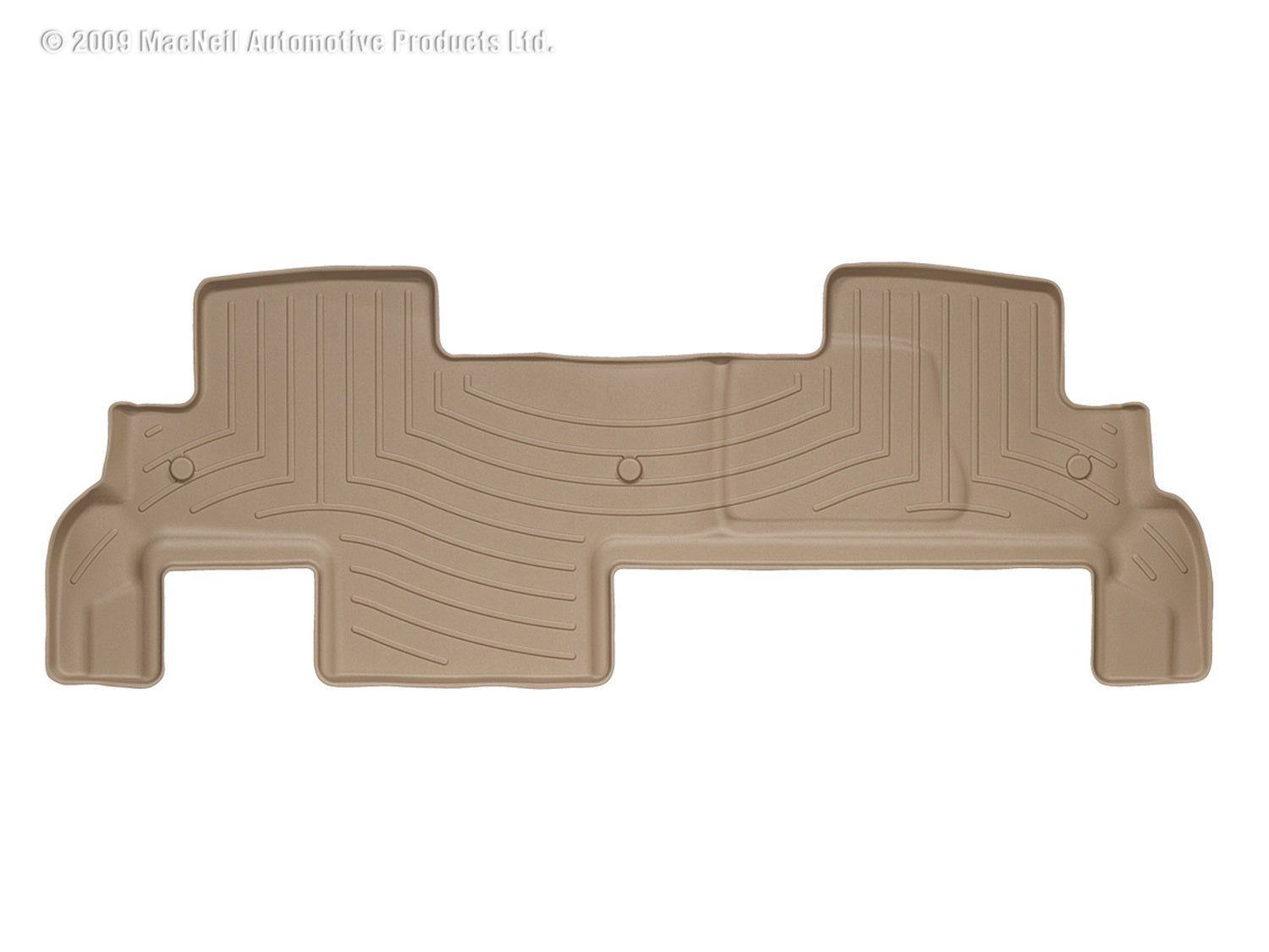 Weathertech 451112 FloorLiner™ DigitalFit®; Tan; Rear; Weathertech 451112