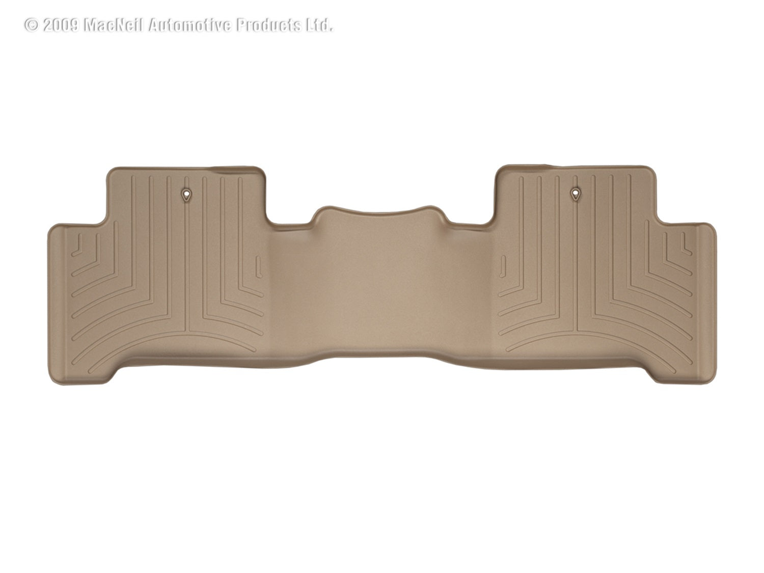 Weathertech 451142 FloorLiner™ DigitalFit®; Tan; Rear; Weathertech 451142