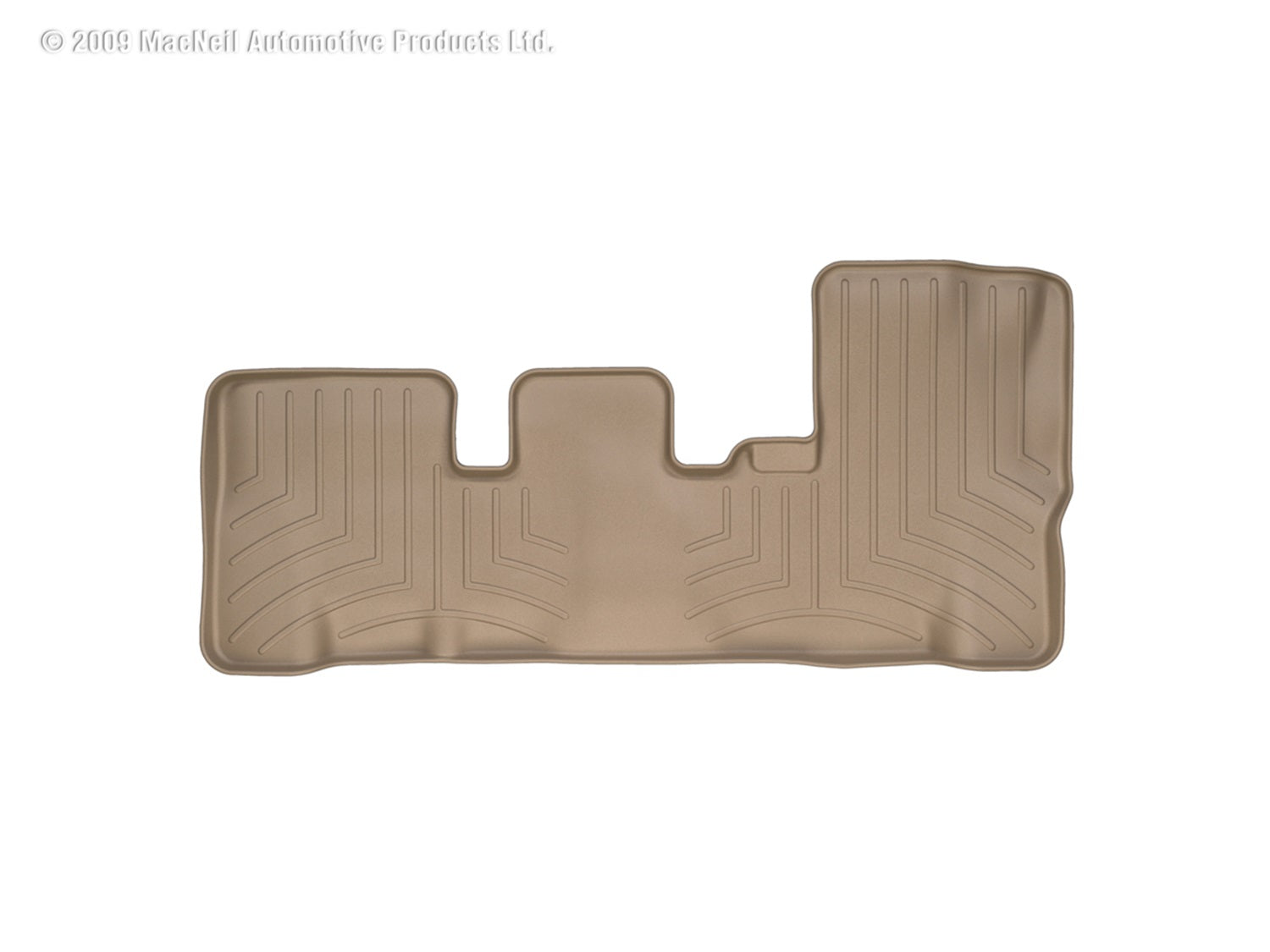 Weathertech 451143 FloorLiner™ DigitalFit®; Tan; Third Row; Weathertech 451143
