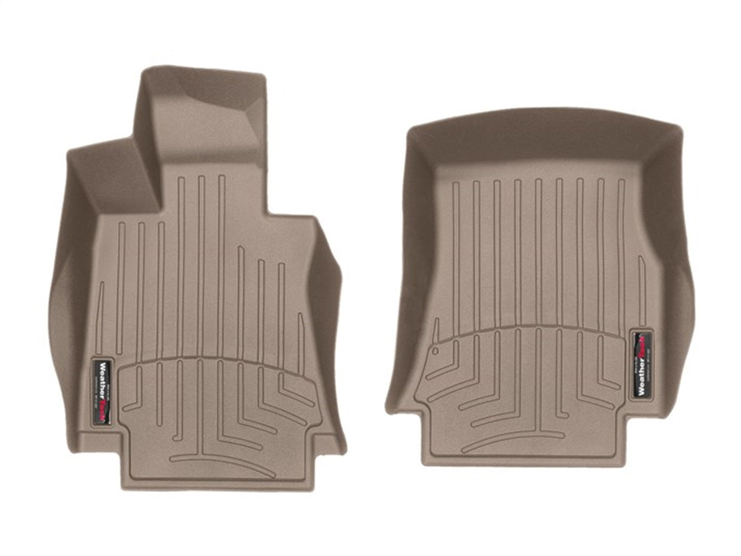 Weathertech 4512071 FloorLiner™ DigitalFit®; Tan; Front; Weathertech 4512071