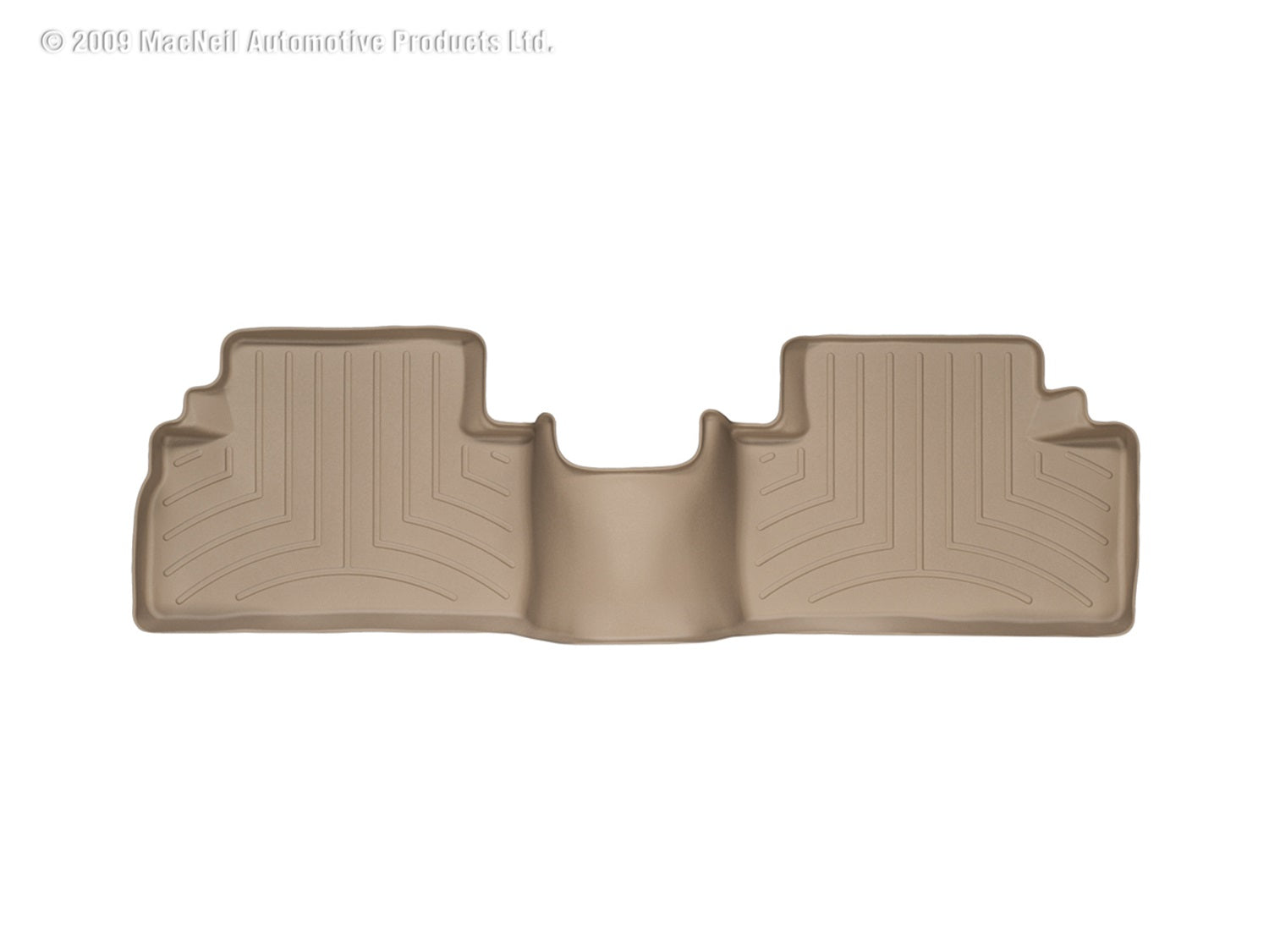 Weathertech 451222 FloorLiner™ DigitalFit®; Tan; Rear; Weathertech 451222