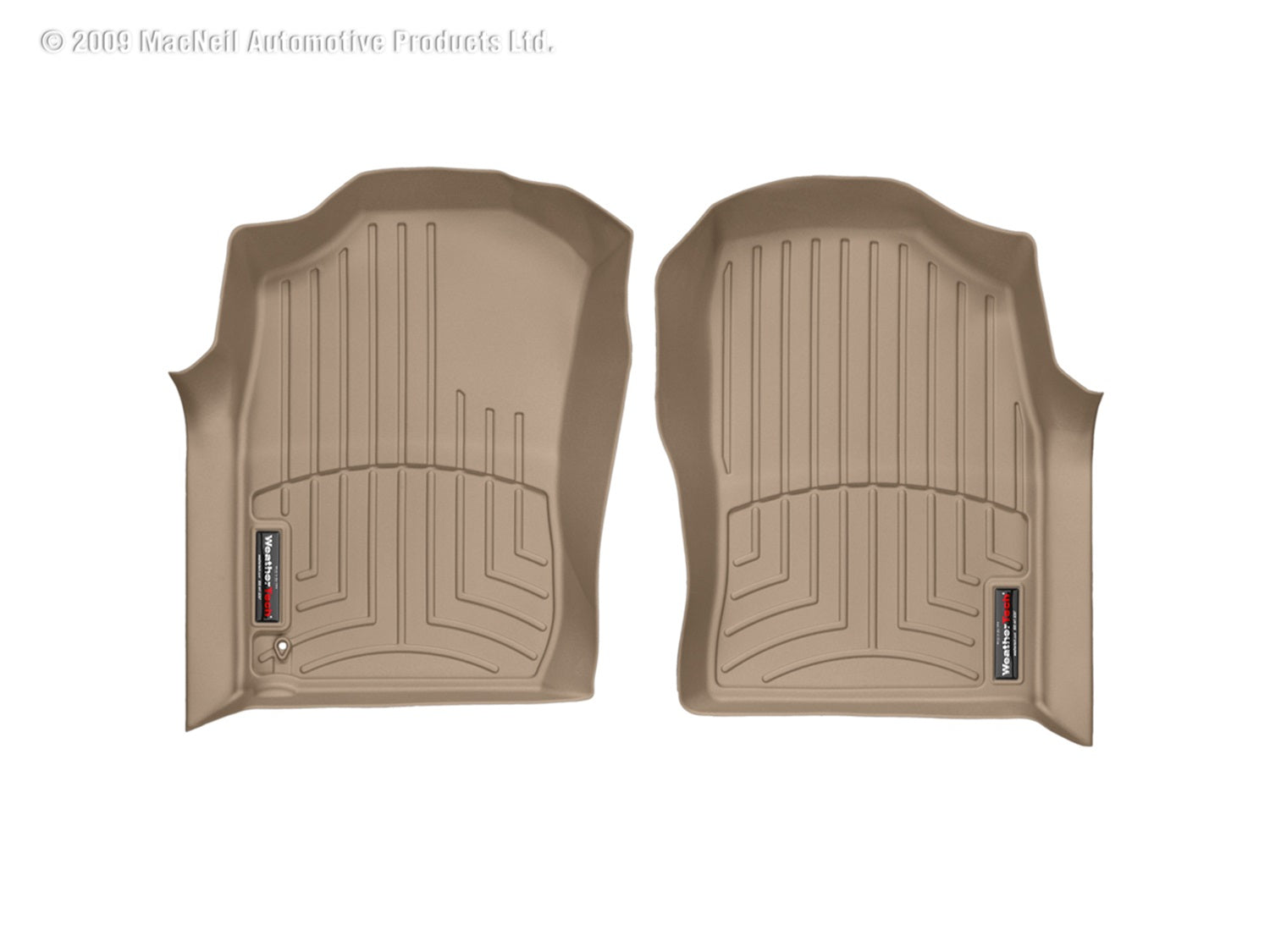 Weathertech 451231 FloorLiner™ DigitalFit®; Tan; Front; Weathertech 451231