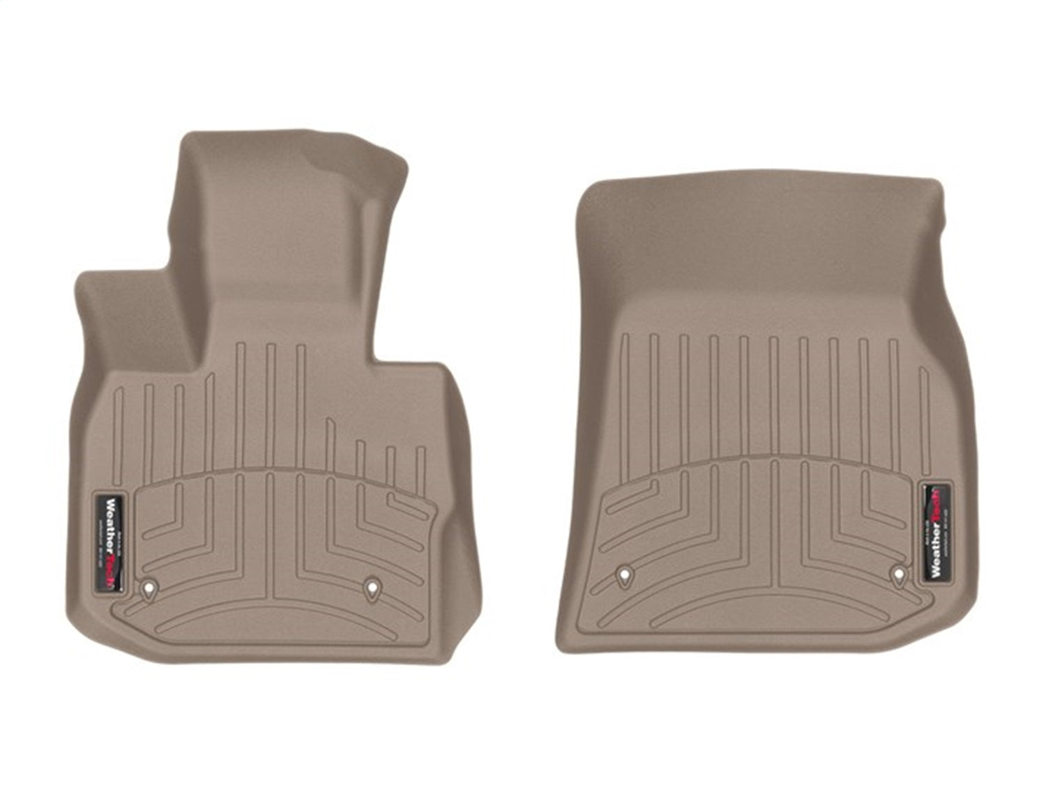 Weathertech 4512731 FloorLiner™ DigitalFit®; Tan; Front; Weathertech 4512731