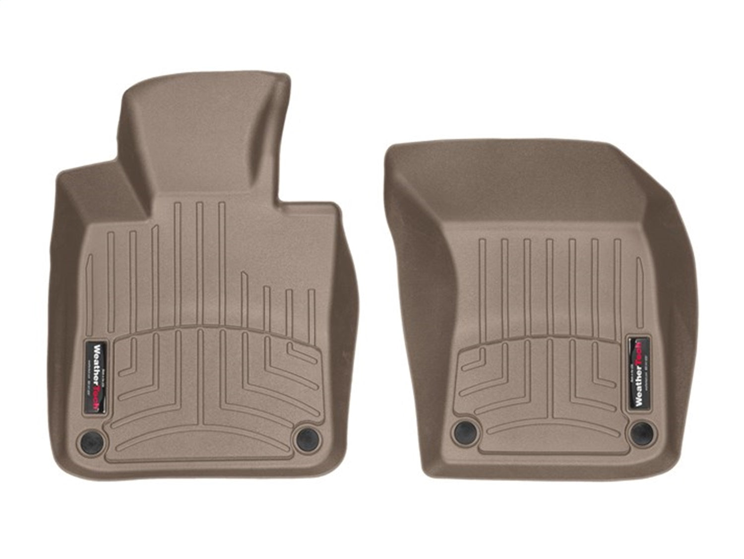 Weathertech 4512811 FloorLiner™ DigitalFit®; Tan; Front; Weathertech 4512811