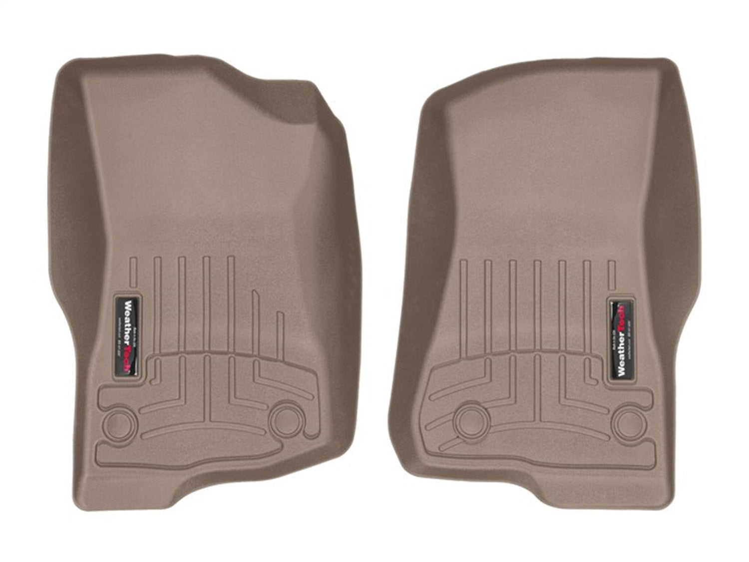 Weathertech 4513131 FloorLiner™ DigitalFit®; Tan; Front; Weathertech 4513131