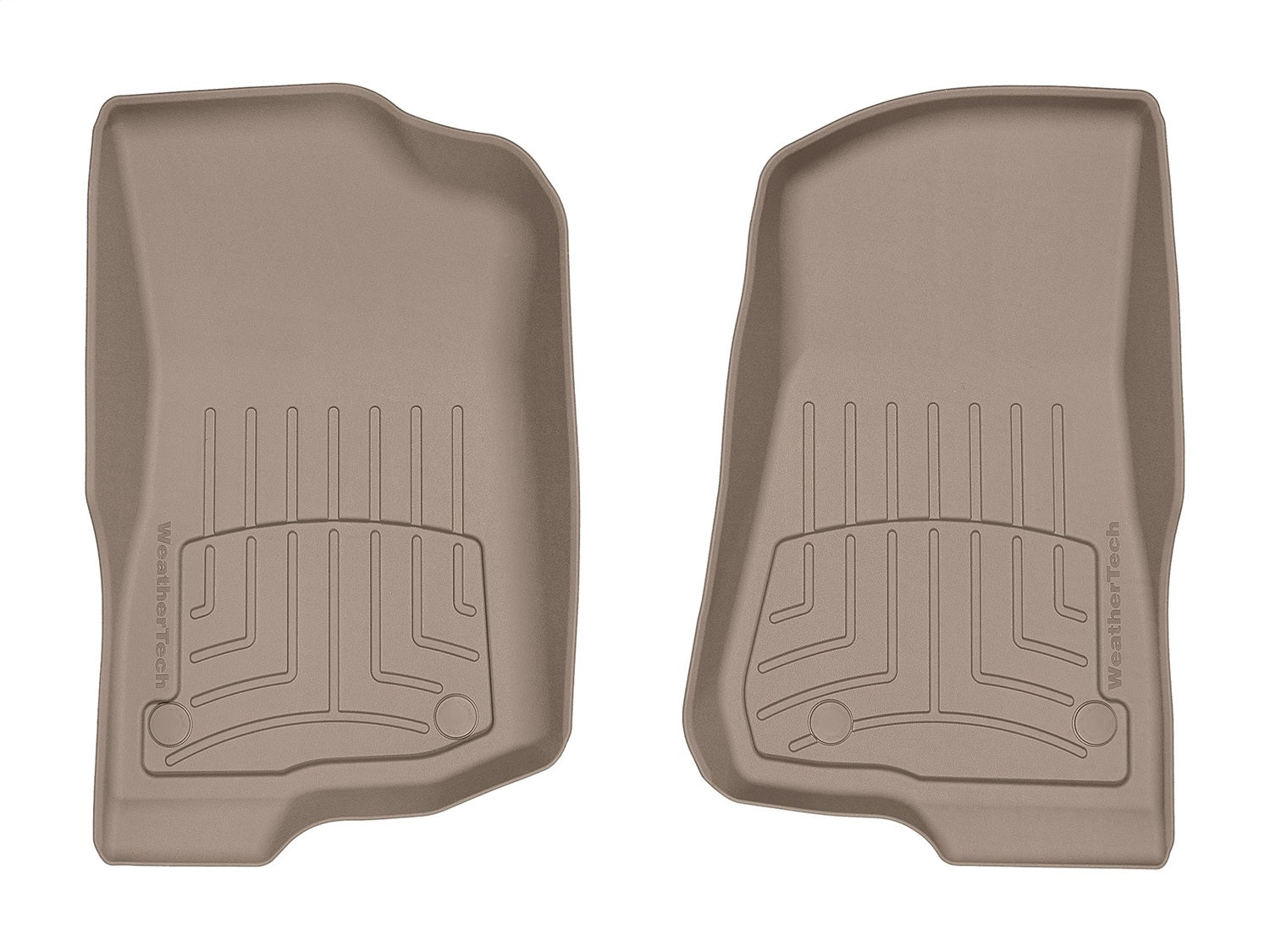 Weathertech 4513131IM FloorLiner™ HP; Tan; Front; Weathertech 4513131IM