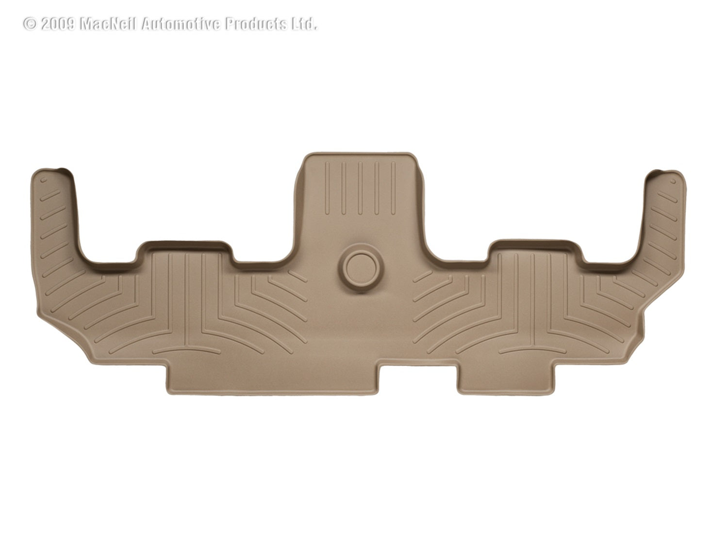 Weathertech 451413 FloorLiner™ DigitalFit®; Tan; Third Row; Weathertech 451413