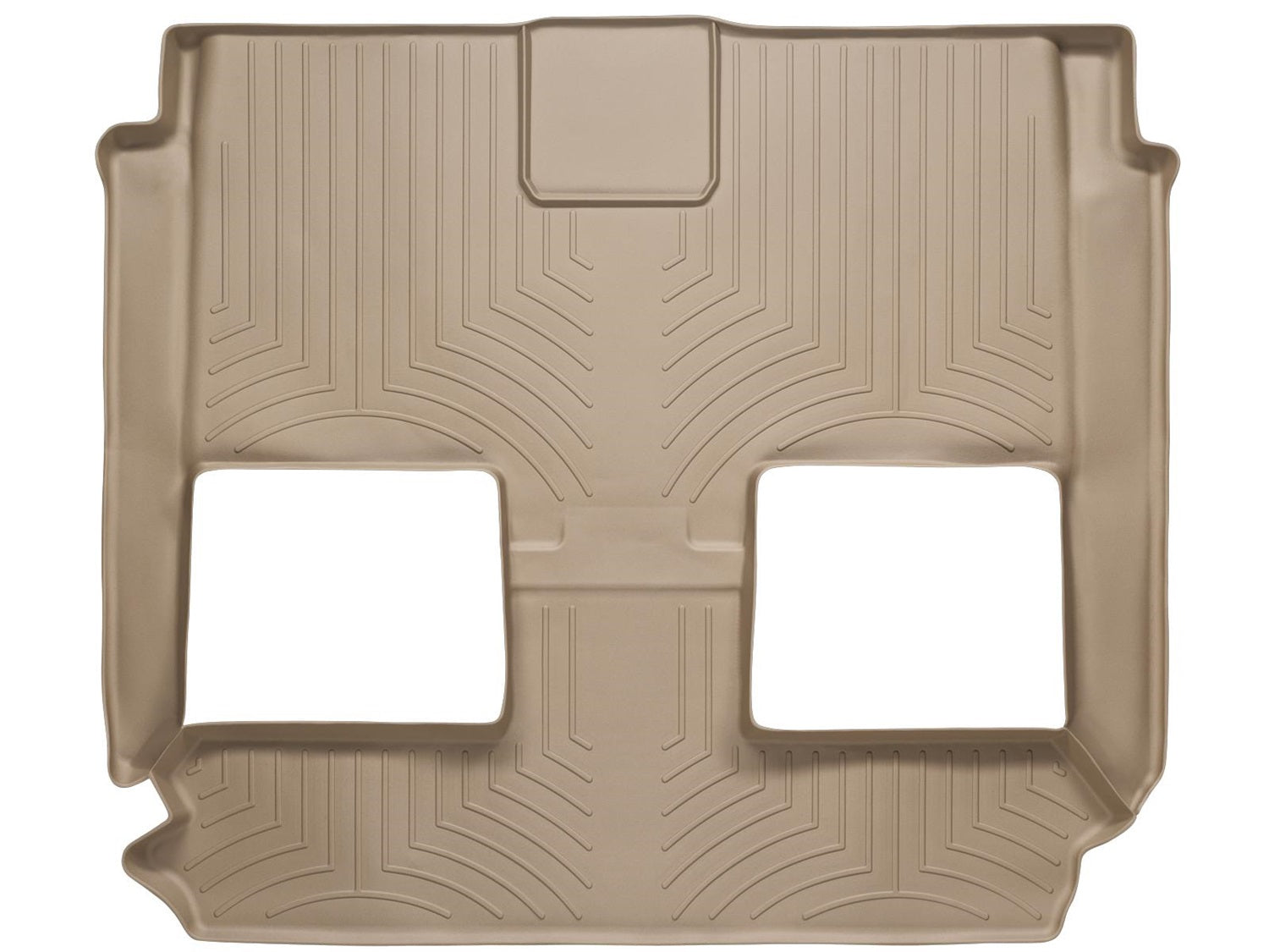 Weathertech 451414 FloorLiner™ DigitalFit®; Tan; Rear And Third Row; Weathertech 451414