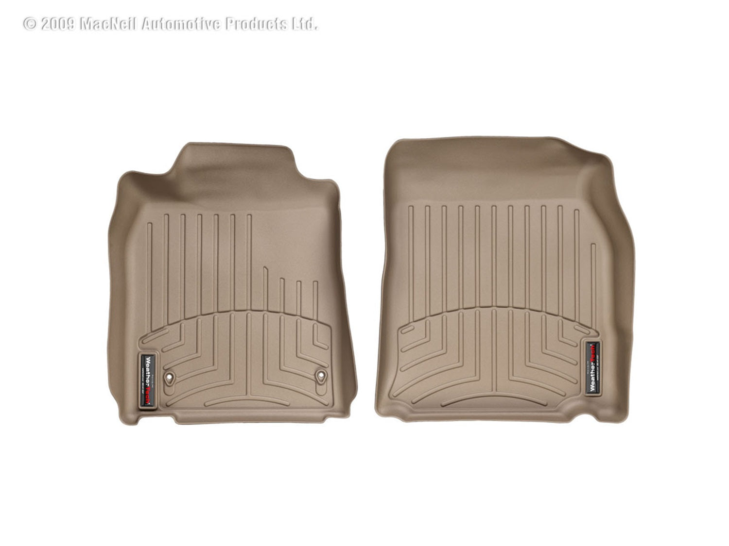 Weathertech 451431 FloorLiner™ DigitalFit®; Tan; Front; Weathertech 451431