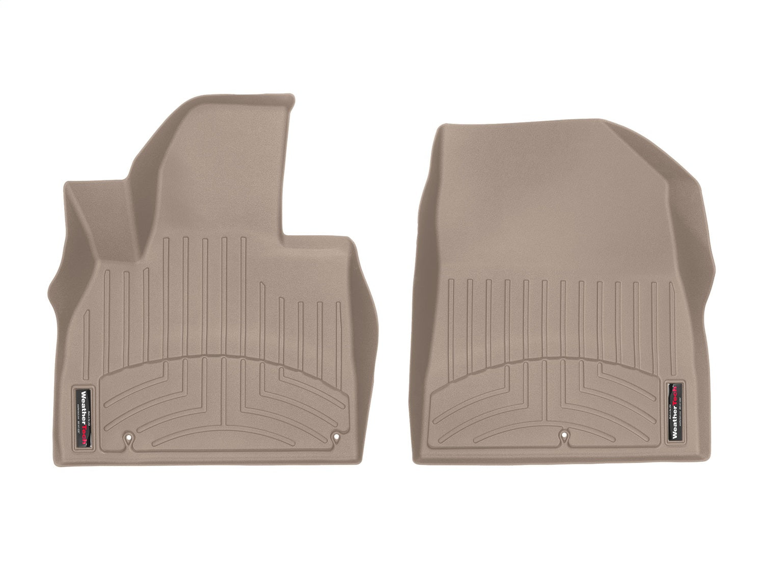 Weathertech 4515321 FloorLiner™ DigitalFit®; Tan; Front; Weathertech 4515321