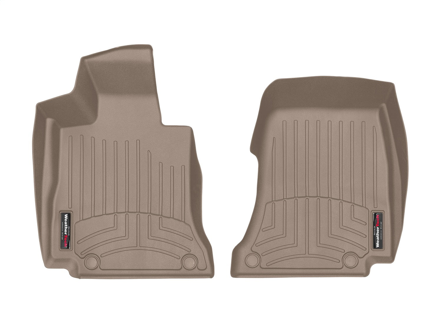 Weathertech 4515351 FloorLiner™ DigitalFit®; Tan; Front; Weathertech 4515351