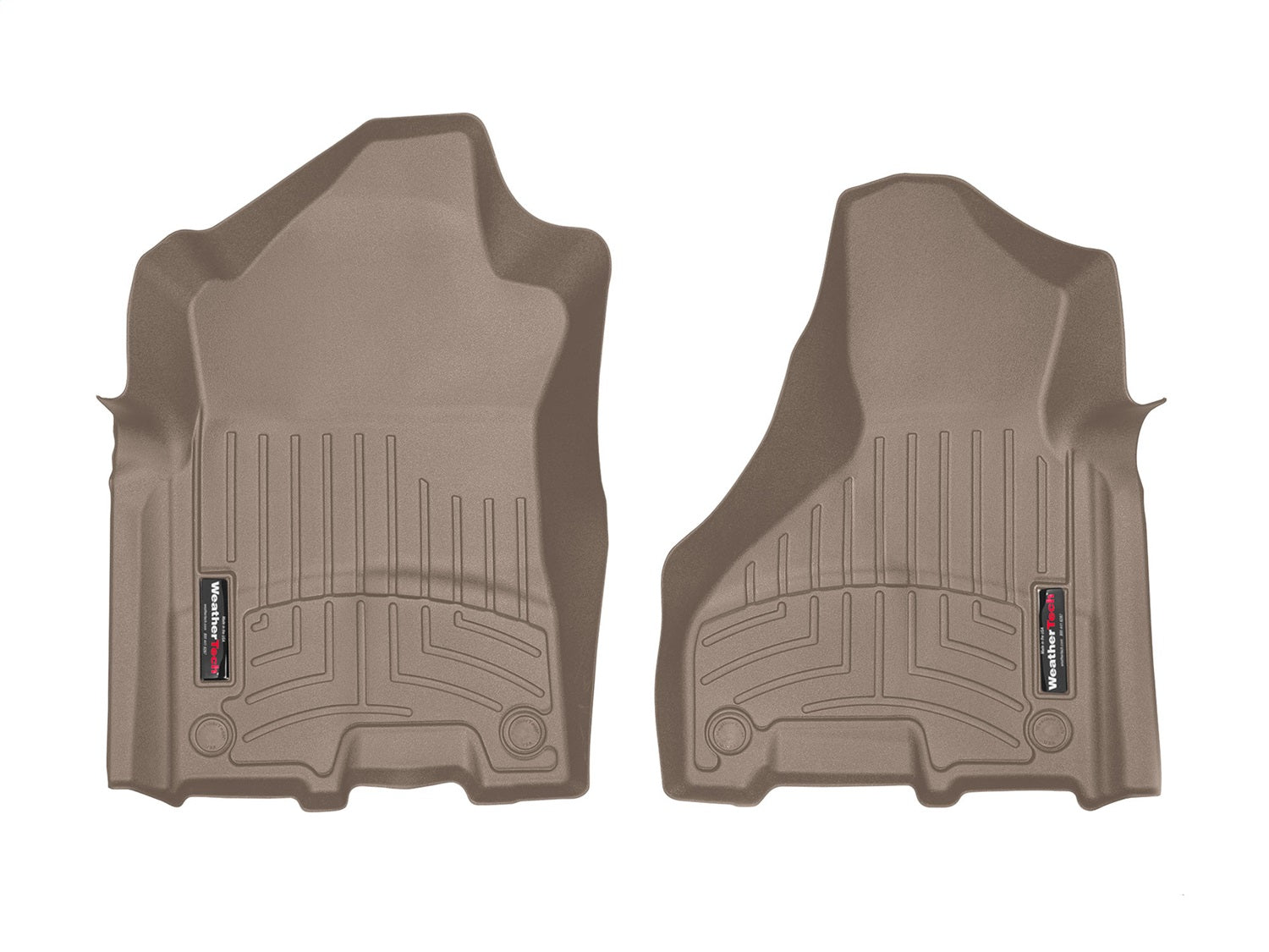 Weathertech 4515451 FloorLiner™ DigitalFit®; Tan; Front; Weathertech 4515451
