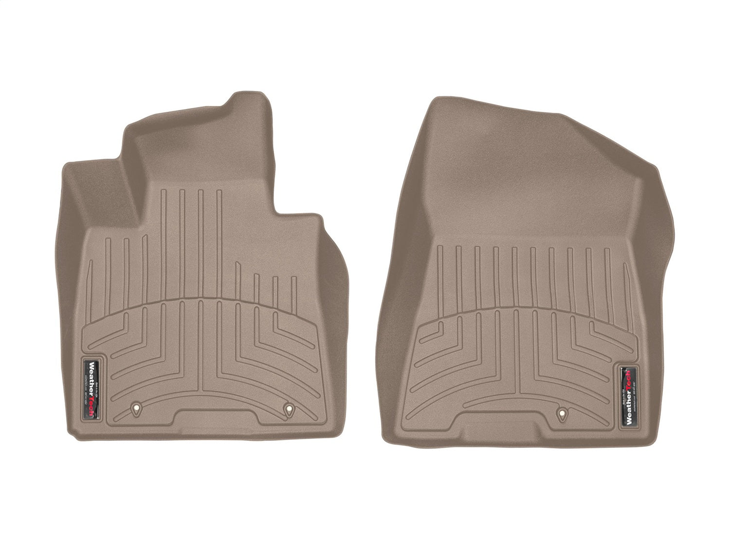 Weathertech 4515721 FloorLiner™ DigitalFit®; Tan; Front; Weathertech 4515721