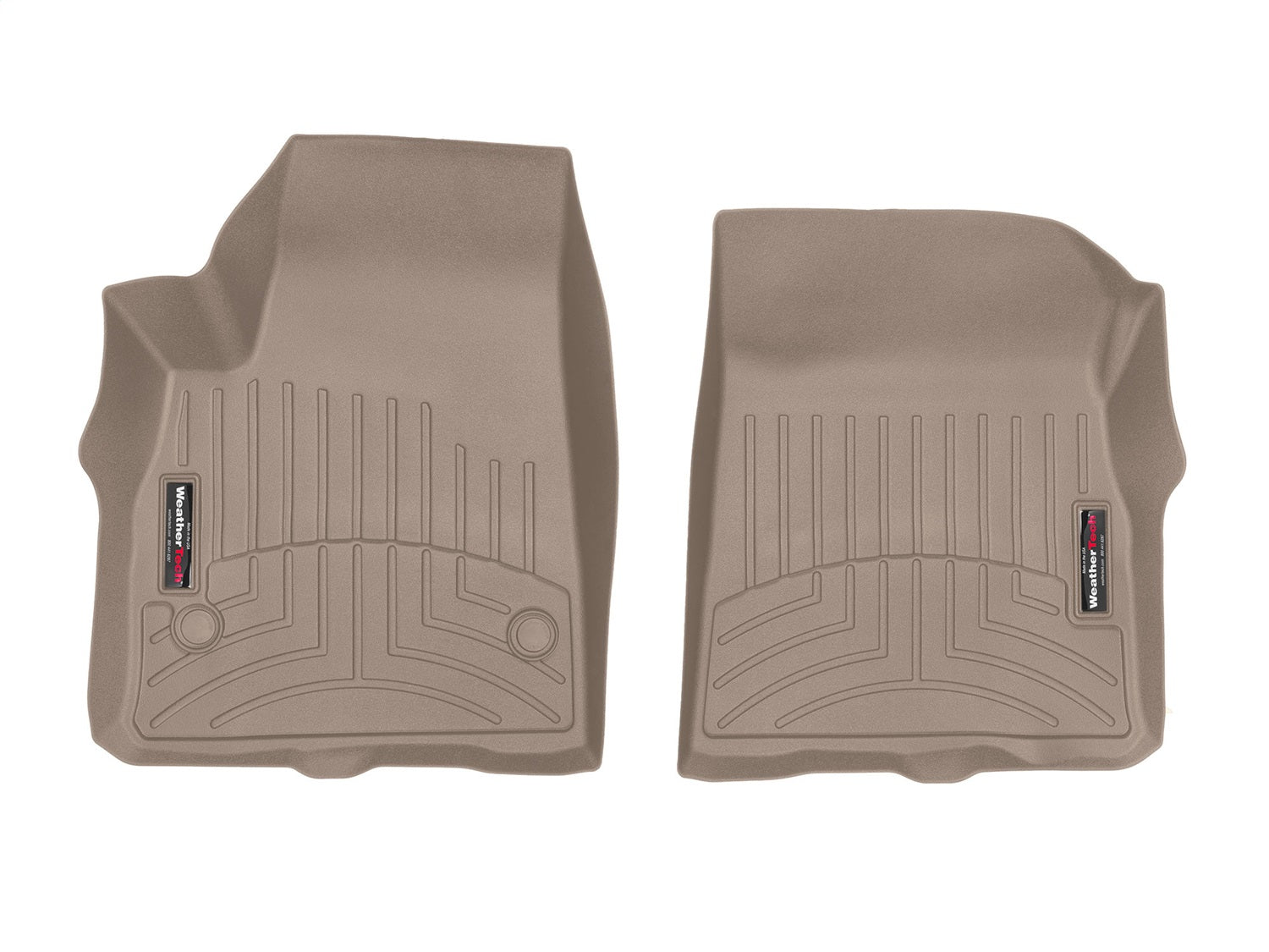 Weathertech 4515741 FloorLiner™ DigitalFit®; Tan; Front; Weathertech 4515741