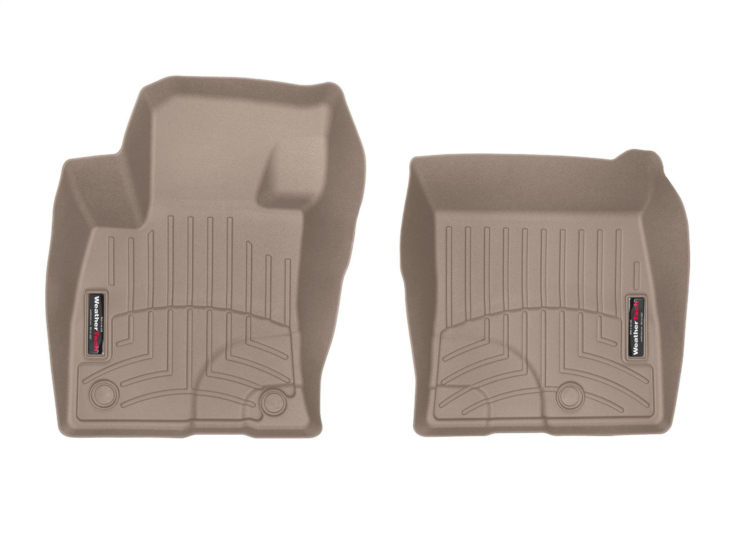 Weathertech 4515871 FloorLiner™ DigitalFit®; Tan; Front; Weathertech 4515871