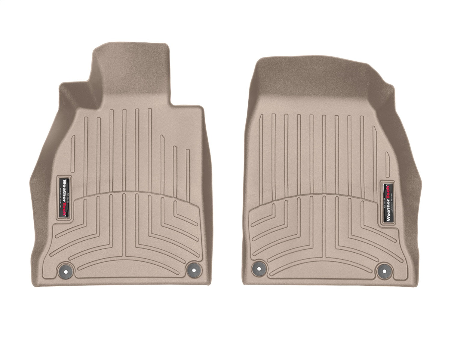 Weathertech 4515881 FloorLiner™ DigitalFit®; Tan; Front; Weathertech 4515881