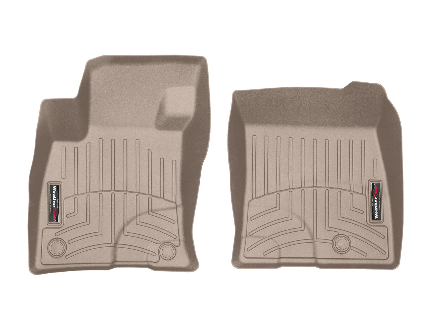 Weathertech 4515901 FloorLiner™ DigitalFit®; Tan; Front; Weathertech 4515901