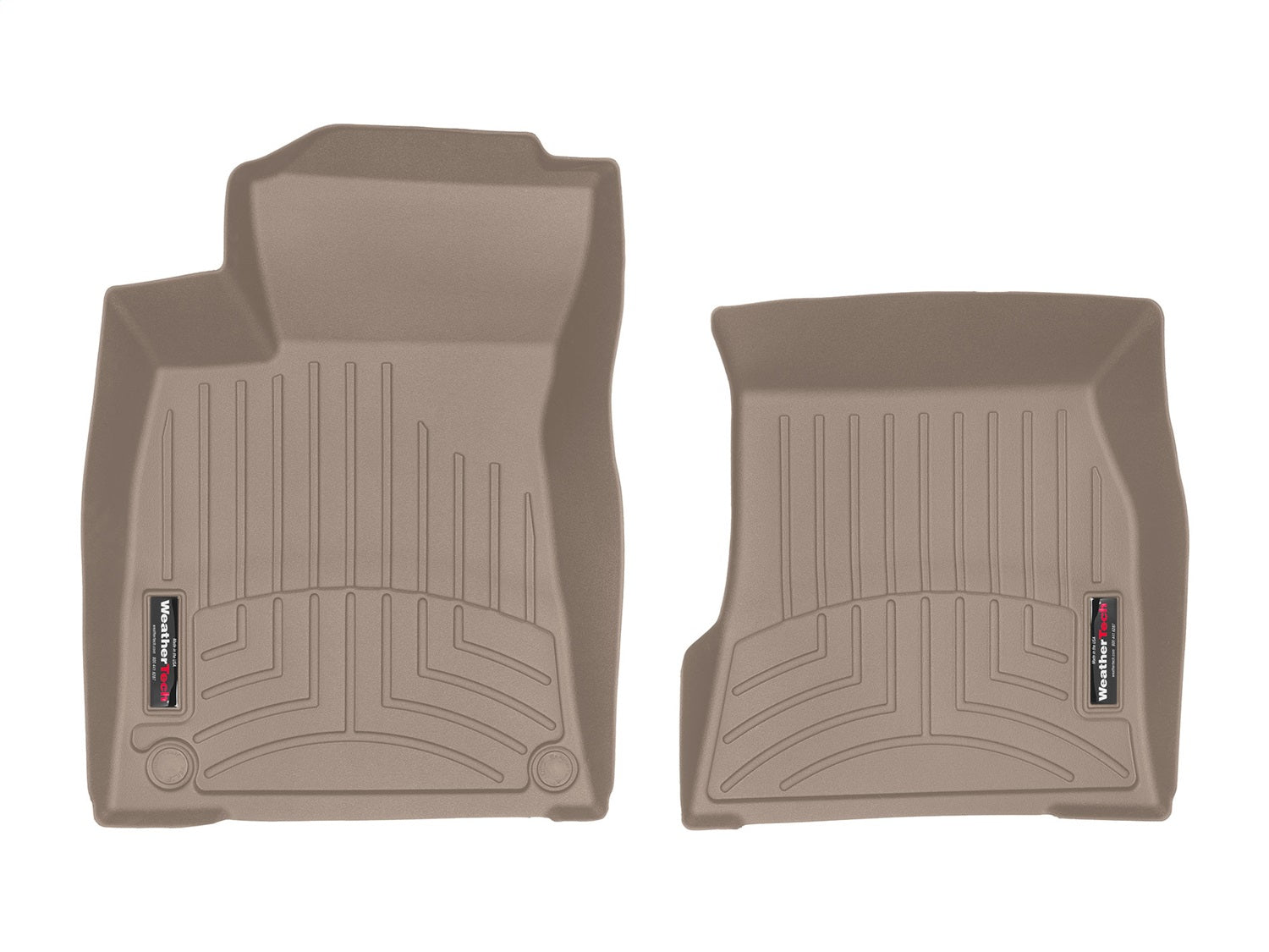 Weathertech 4515931 FloorLiner™ DigitalFit®; Tan; Front; Weathertech 4515931