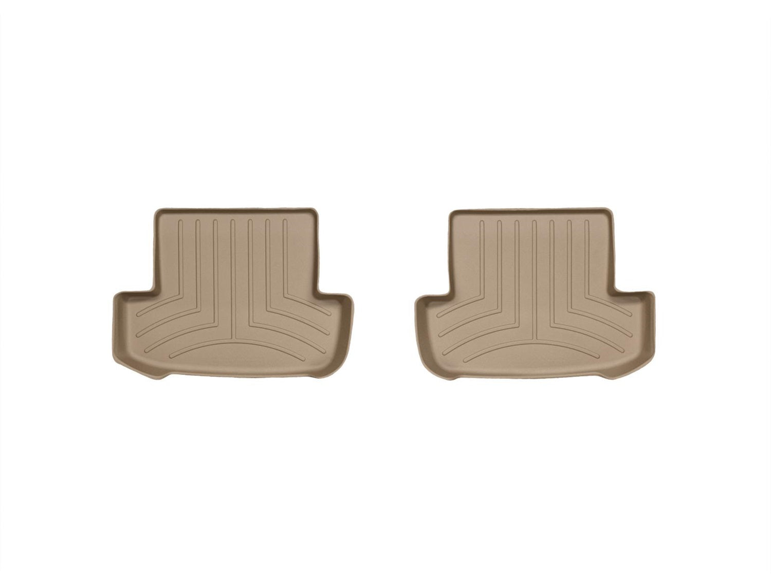 Weathertech 451613 FloorLiner™ DigitalFit®; Tan; Rear; Weathertech 451613
