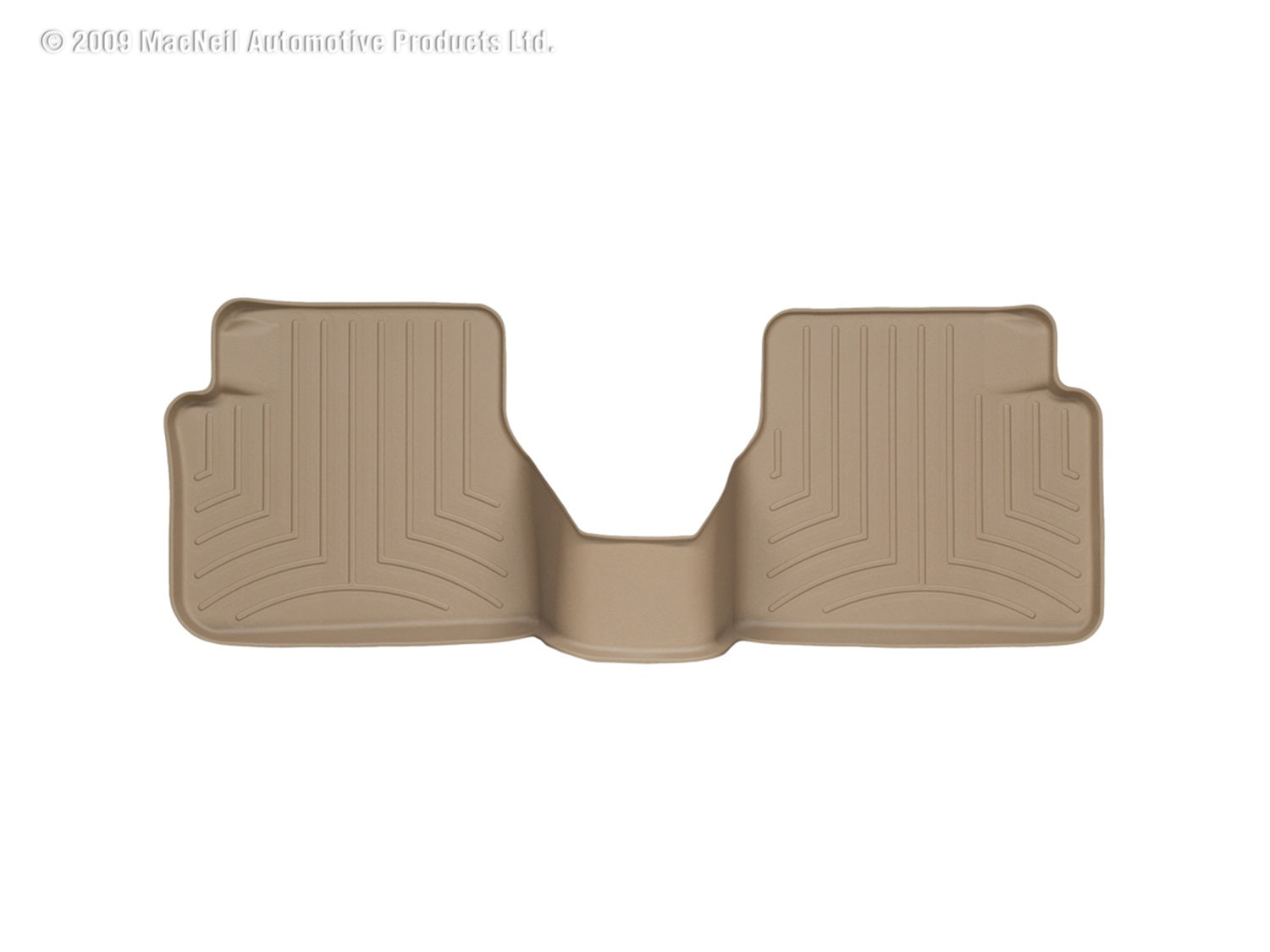Weathertech 451662 FloorLiner™ DigitalFit®; Tan; Rear; Weathertech 451662