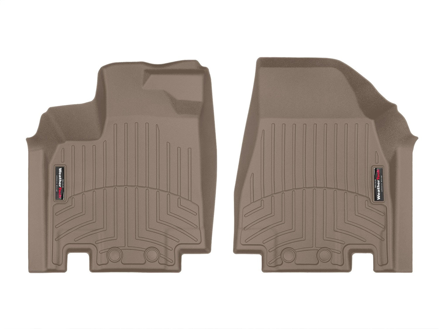 Weathertech 4516981 FloorLiner™ DigitalFit®; Tan; Front; Weathertech 4516981