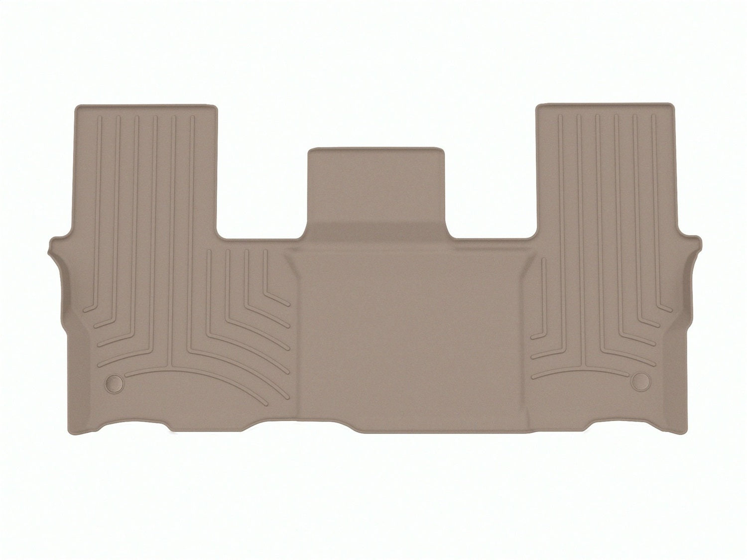 Weathertech 4517046IM FloorLiner™ HP; Tan; Third Row; Weathertech 4517046IM