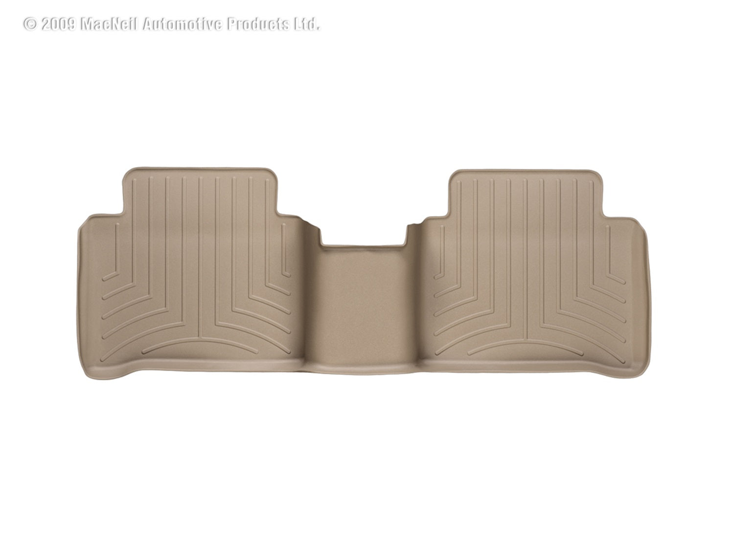Weathertech 451712 FloorLiner™ DigitalFit®; Tan; Rear; Weathertech 451712