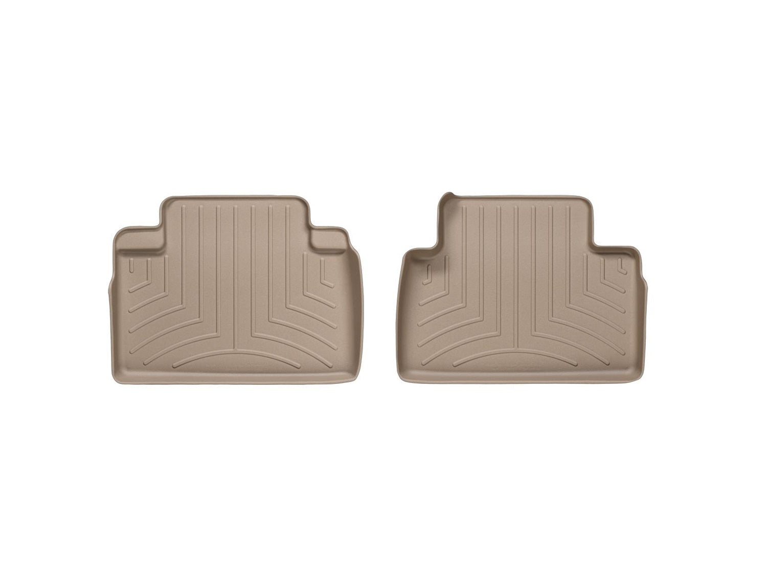 Weathertech 451722 FloorLiner™ DigitalFit®; Tan; Rear; Weathertech 451722