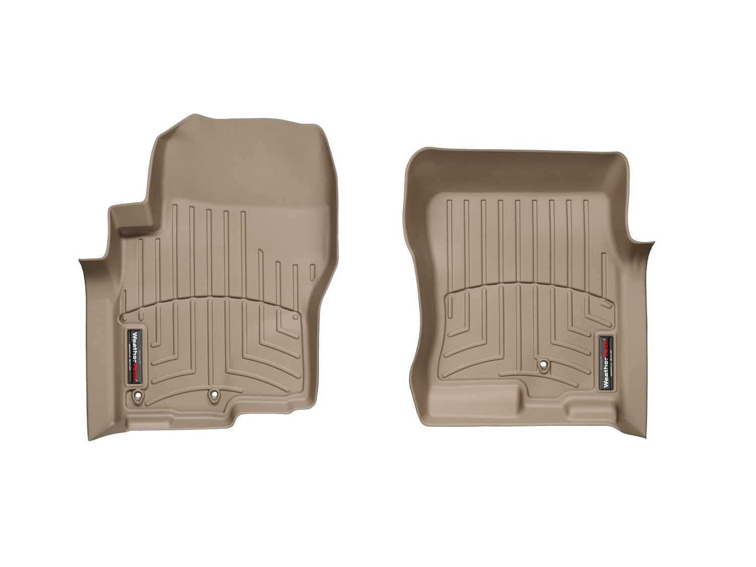 Weathertech 451761 FloorLiner™ DigitalFit®; Tan; Front; Weathertech 451761