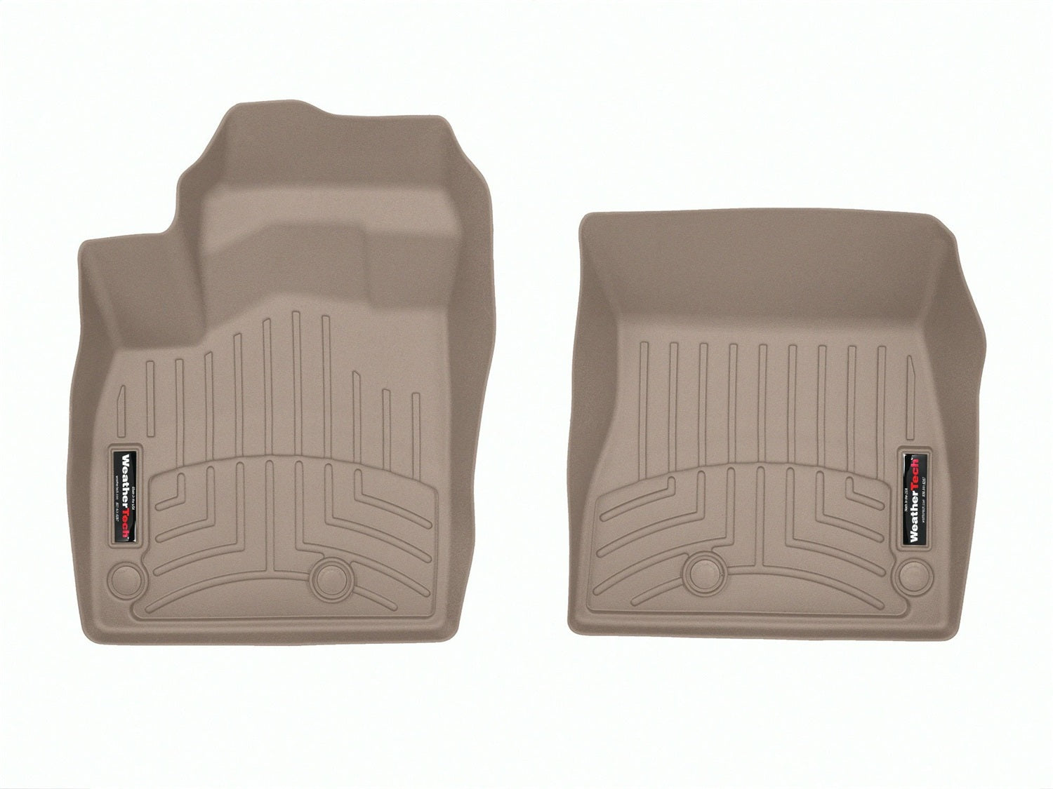 Weathertech 4517701 FloorLiner™ DigitalFit®; Tan; Front; Weathertech 4517701