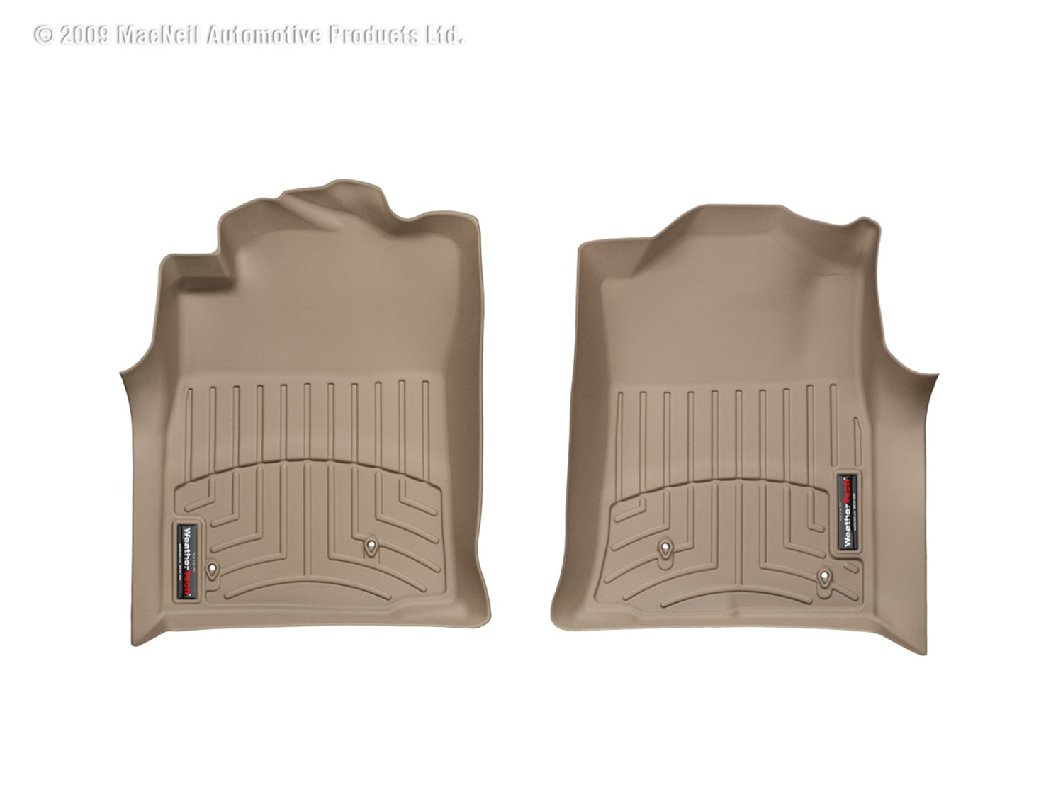 Weathertech 451781 FloorLiner™ DigitalFit®; Tan; Front; Weathertech 451781