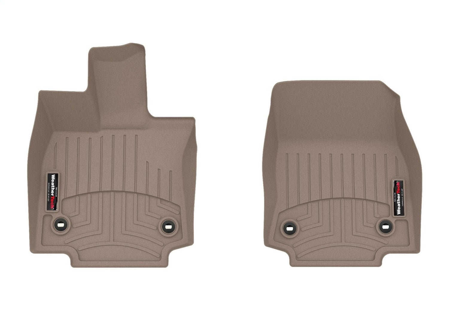 Weathertech 4517951 FloorLiner™ DigitalFit®; Tan; Front; Weathertech 4517951