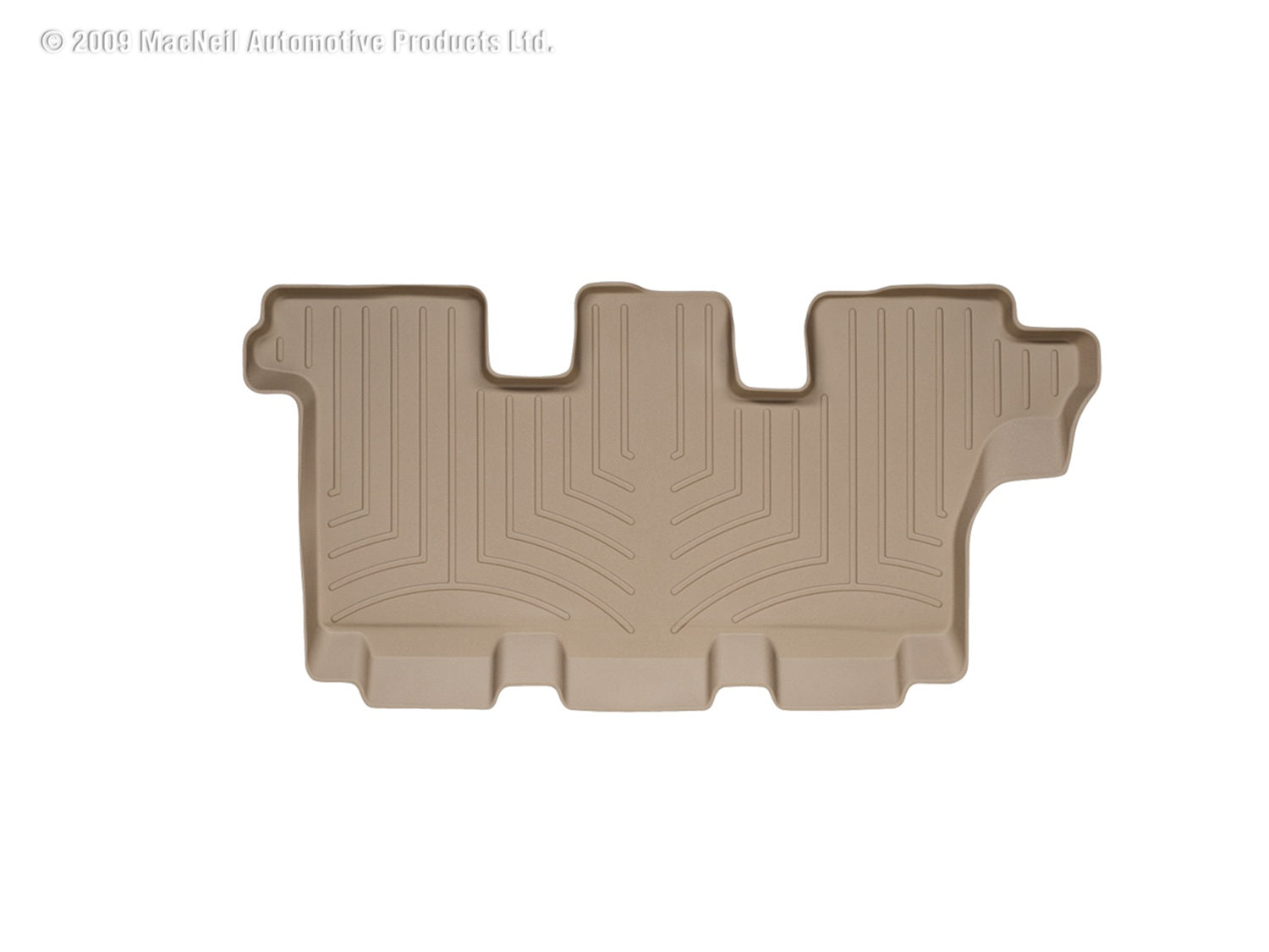 Weathertech 451823 FloorLiner™ DigitalFit®; Tan; Third Row; Weathertech 451823