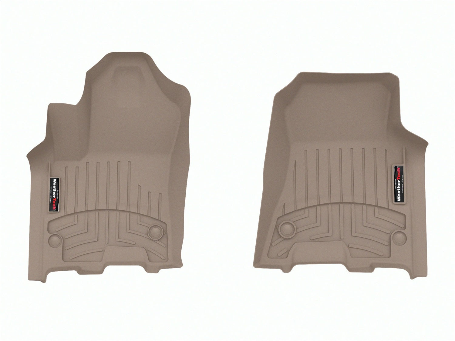 Weathertech 4518771 FloorLiner™ DigitalFit®; Tan; Front; Weathertech 4518771
