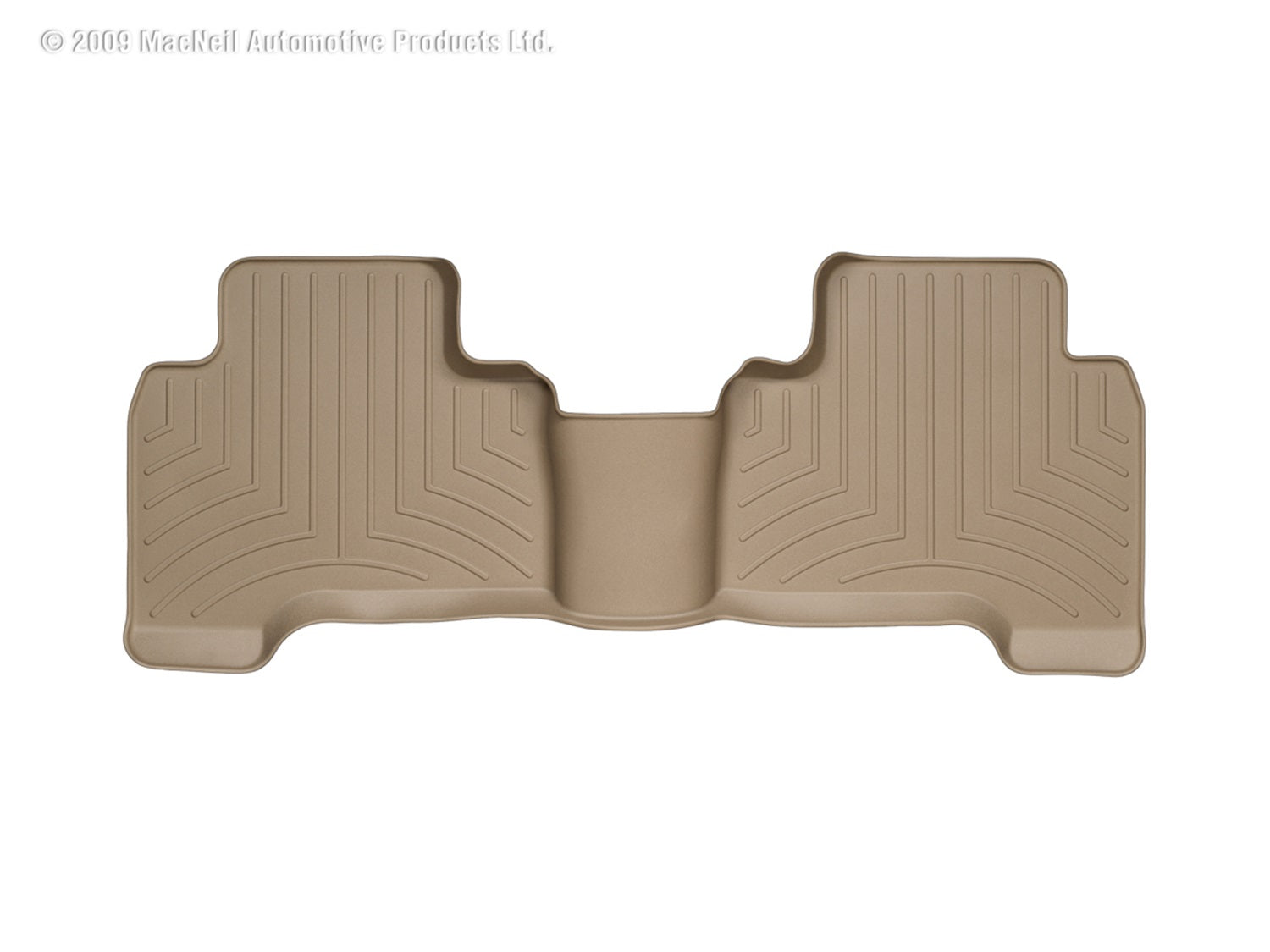 Weathertech 451892 FloorLiner™ DigitalFit®; Tan; Rear; Weathertech 451892