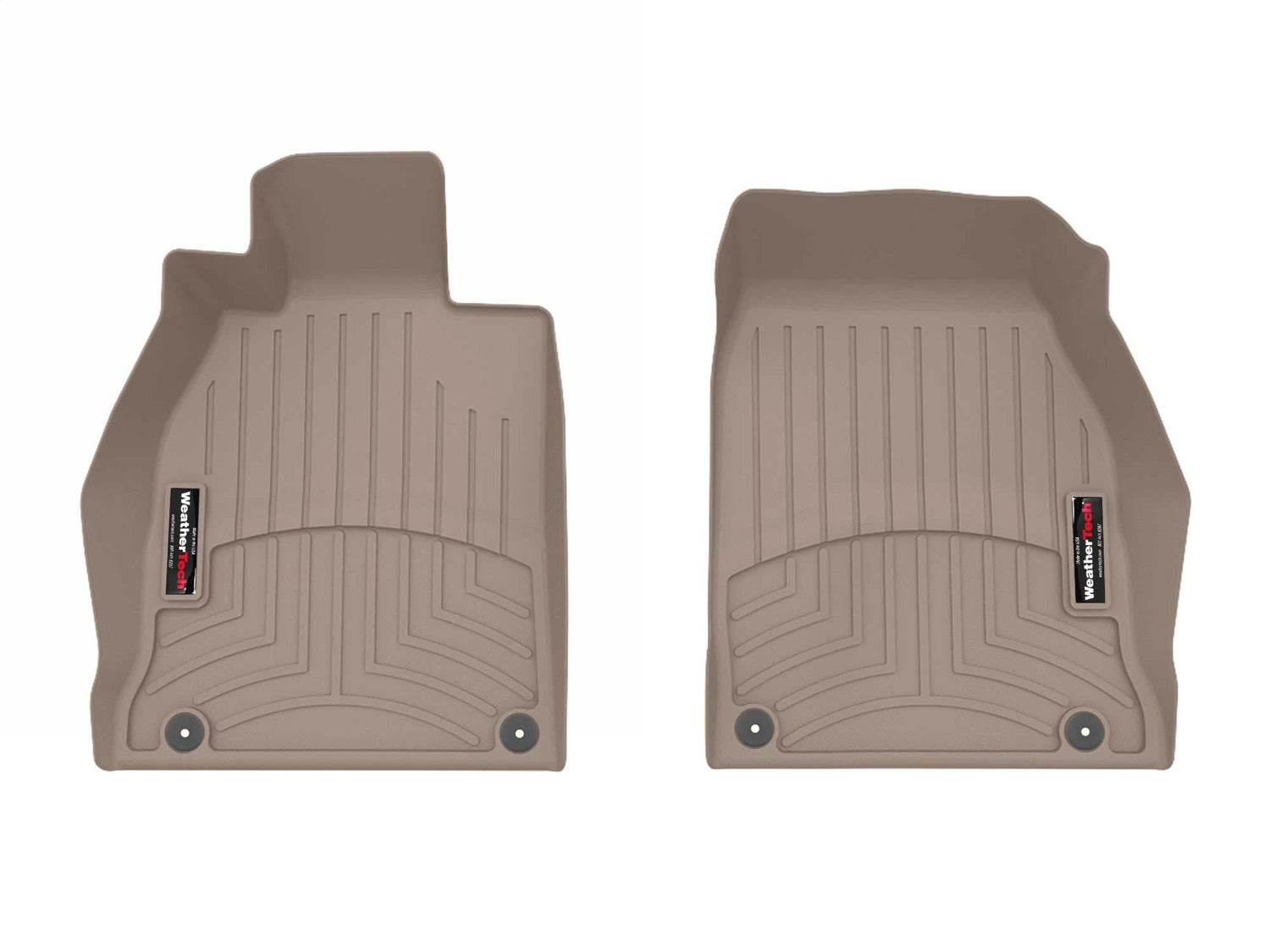 Weathertech 4519161 FloorLiner™ DigitalFit®; Tan; Front; Weathertech 4519161