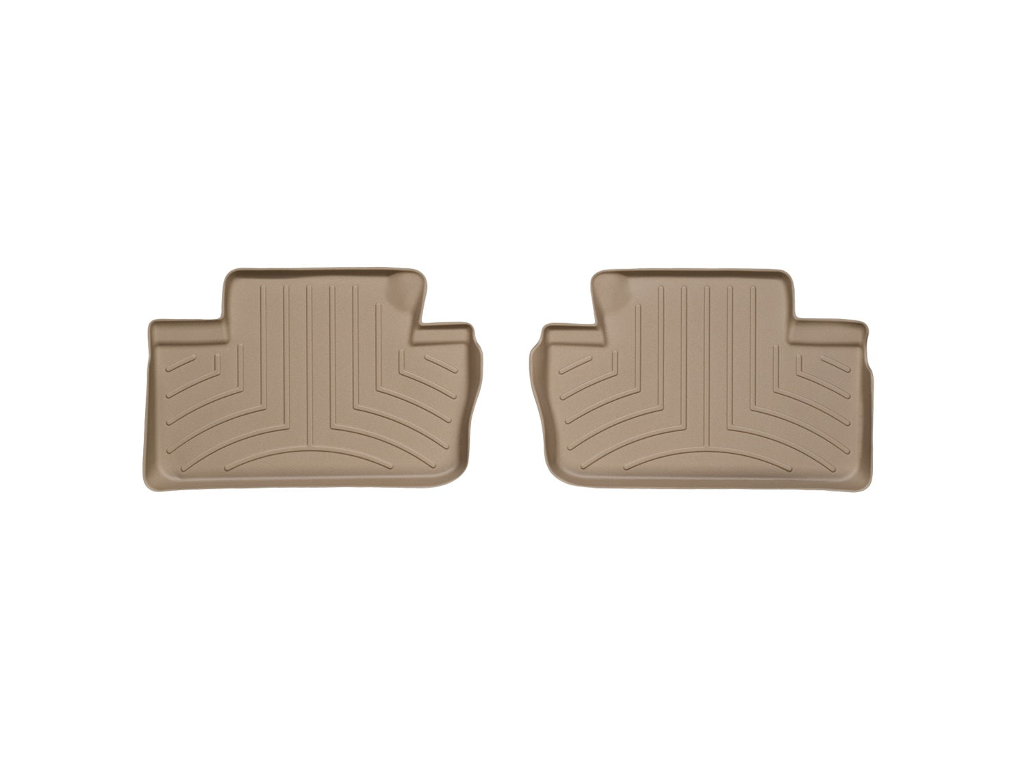 Weathertech 452032 FloorLiner™ DigitalFit®; Tan; Rear; Weathertech 452032