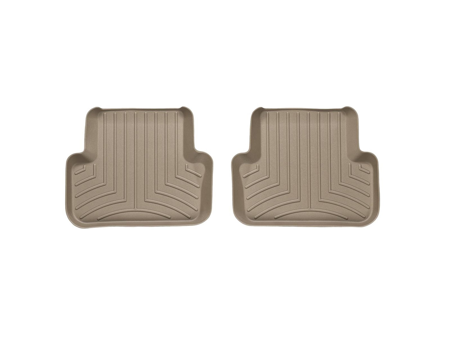 Weathertech 452122 FloorLiner™ DigitalFit®; Tan; Rear; Weathertech 452122