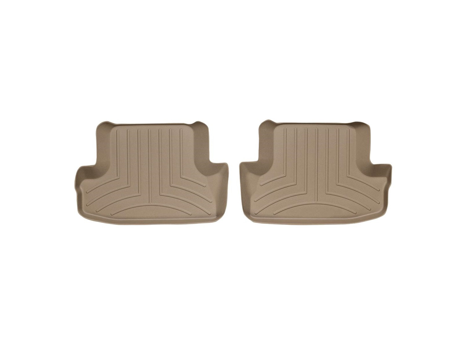 Weathertech 452123 FloorLiner™ DigitalFit®; Tan; Rear; 2 Piece; Weathertech 452123