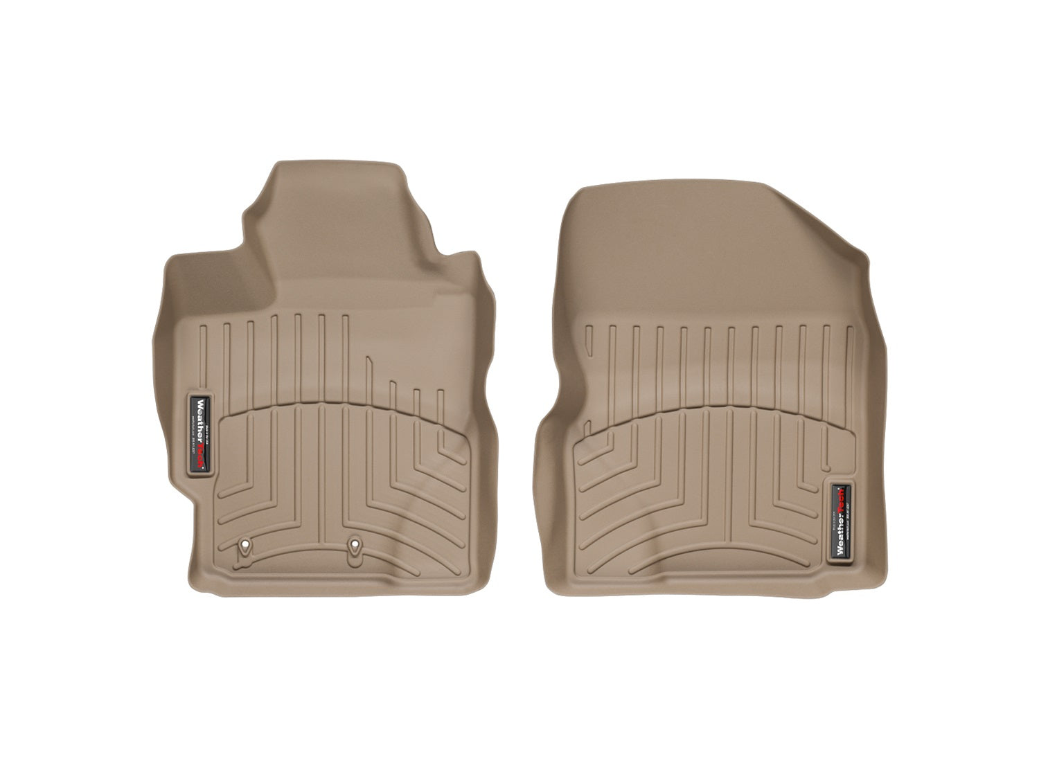 Weathertech 452271 FloorLiner™ DigitalFit®; Tan; Front; Weathertech 452271