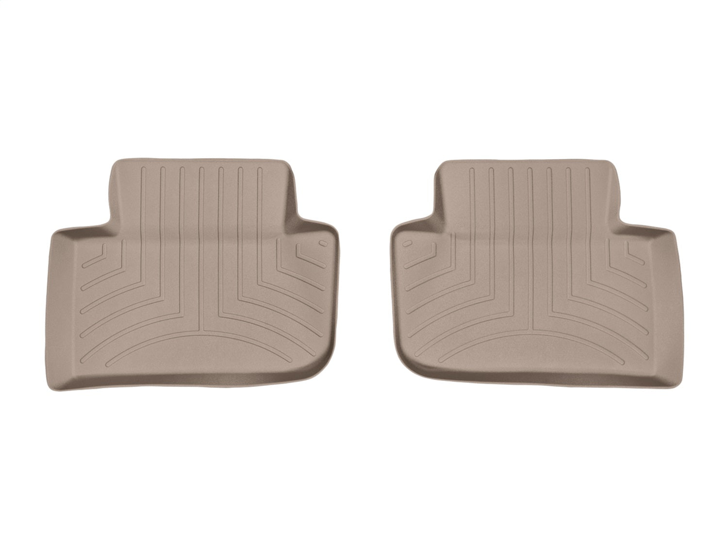 Weathertech 452303 FloorLiner™ DigitalFit®; Tan; Rear; 2 Piece; Weathertech 452303