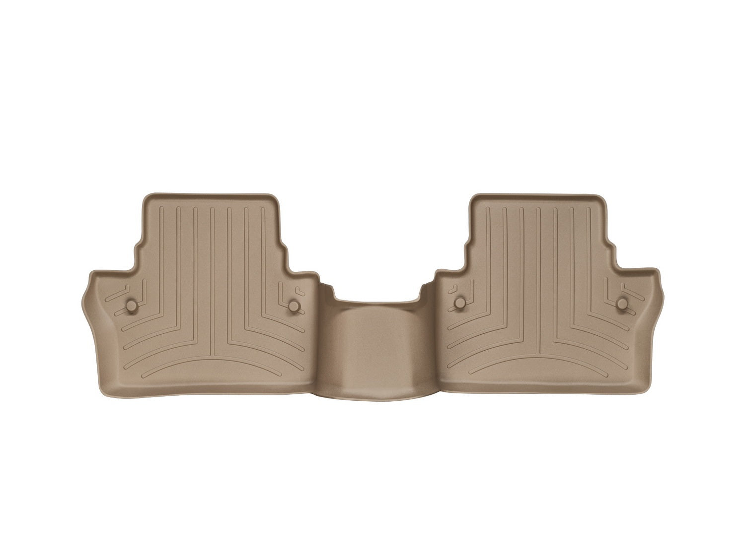 Weathertech 452322 FloorLiner™ DigitalFit®; Tan; Rear; Weathertech 452322