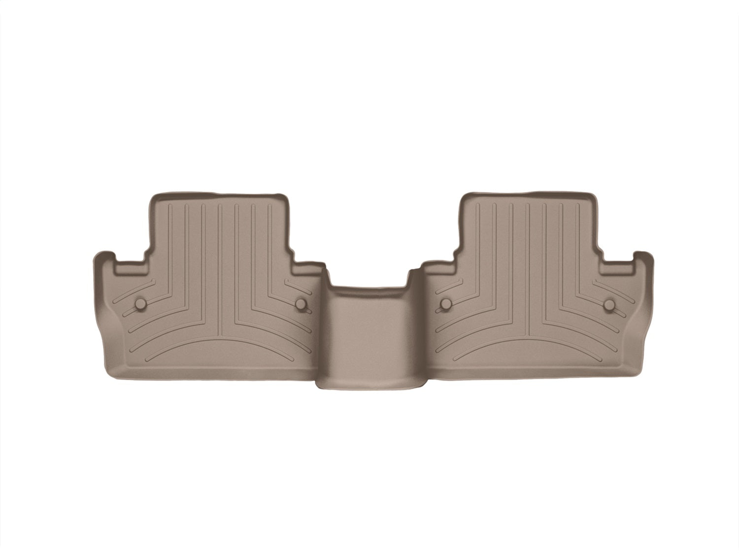 Weathertech 452343 FloorLiner™ DigitalFit®; Tan; Rear; Weathertech 452343