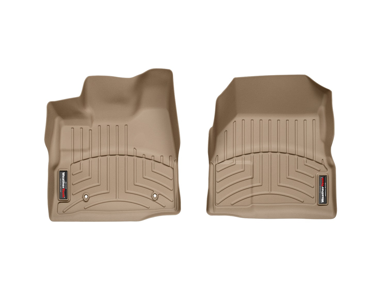 Weathertech 452711 FloorLiner™ DigitalFit®; Tan; Front; Weathertech 452711