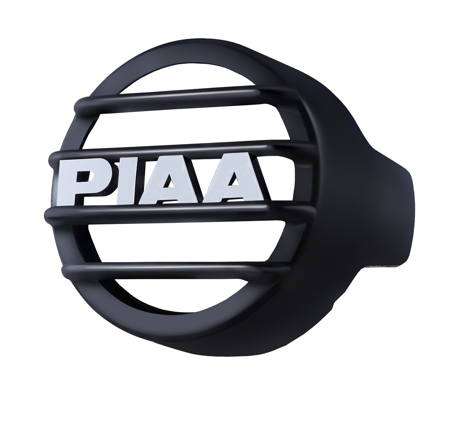 PIAA 76053 LP530 Mesh Lamp Grill Guard; Black; 3.5 in.; w/White PIAA Logo; PIAA 76053