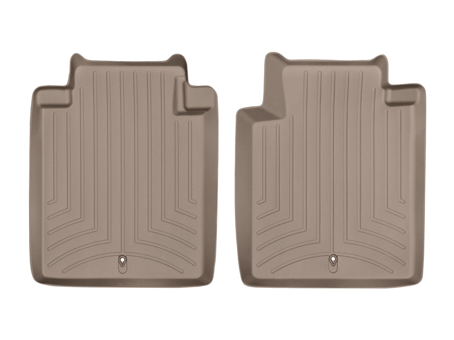 Weathertech 453043 FloorLiner™ DigitalFit®; Tan; Rear; 2 Piece; Weathertech 453043