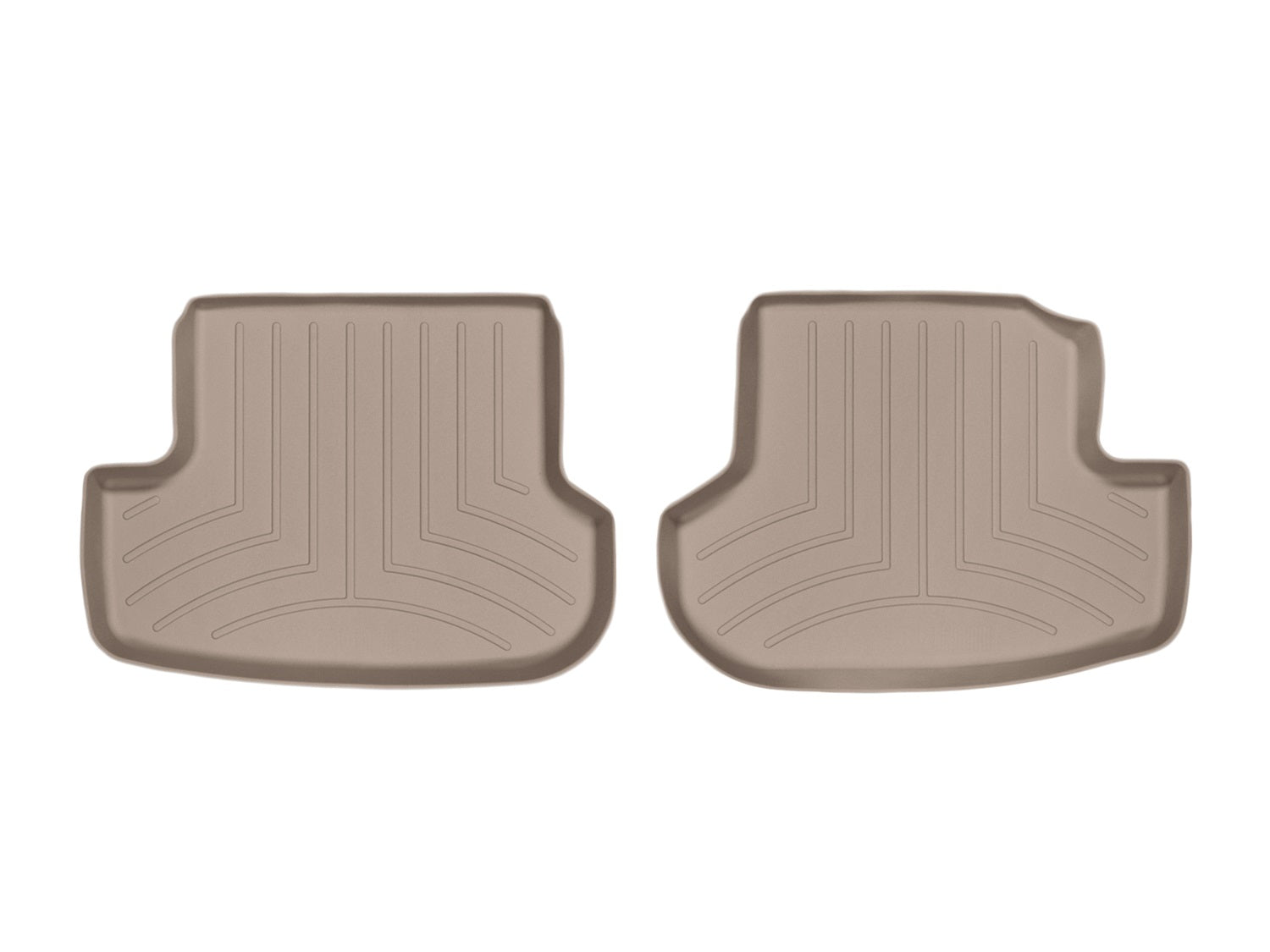 Weathertech 453384 FloorLiner™ DigitalFit®; Tan; Rear; 2 Piece; Weathertech 453384